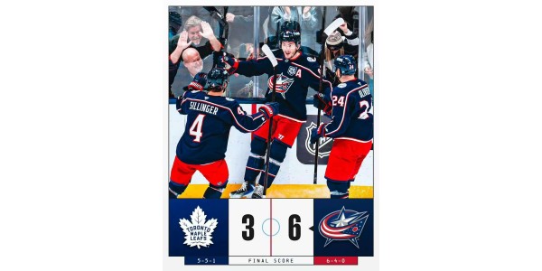 Poraz Toronto Maple Leafsa u gostima protiv Columbus Blue Jacketsa otkriva slabosti rostera